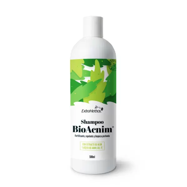 Shampoo de Neem y Aceite de Árbol del Té