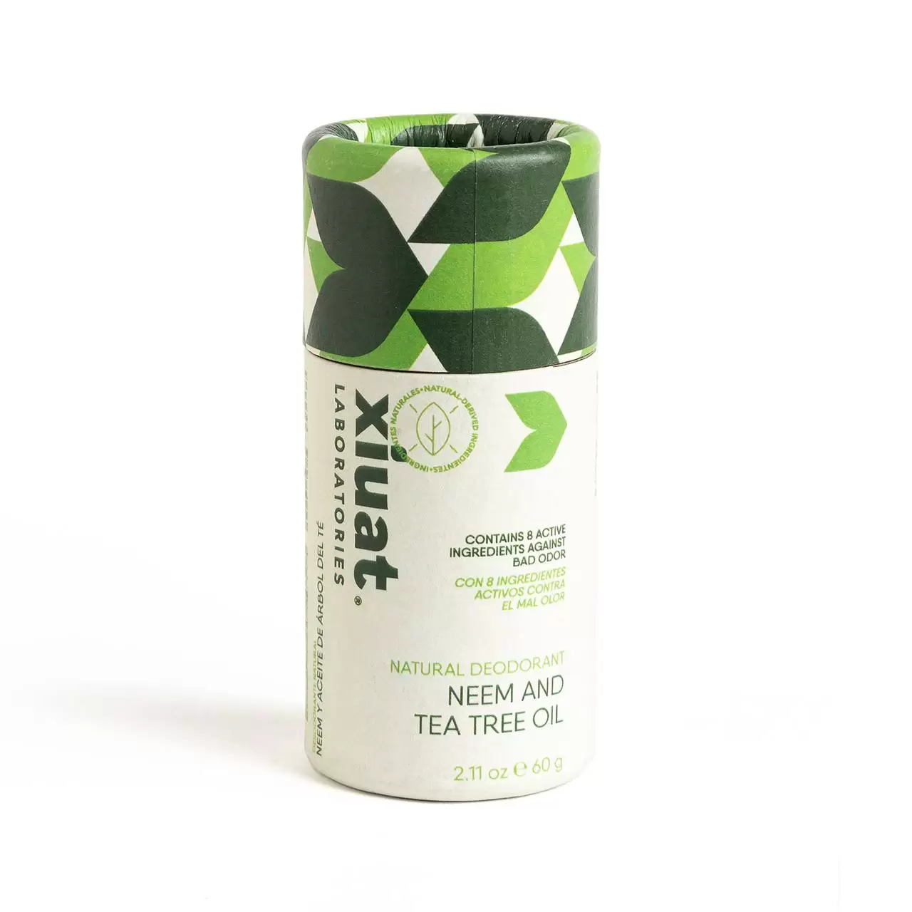 Desodorante Natural en Barra con Neem y Aceite de Árbol del Té - XIUAT Laboratories