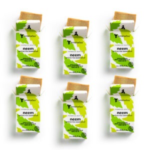 Pack 24 Jabones de Neem y Aceite de Árbol del Té
